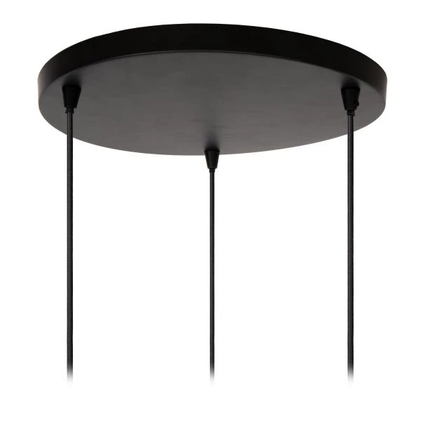 Lucide SINGALA - Lámpara colgante - Ø 55 cm - 3xE27 - Oro mate / Latón - detalle 3